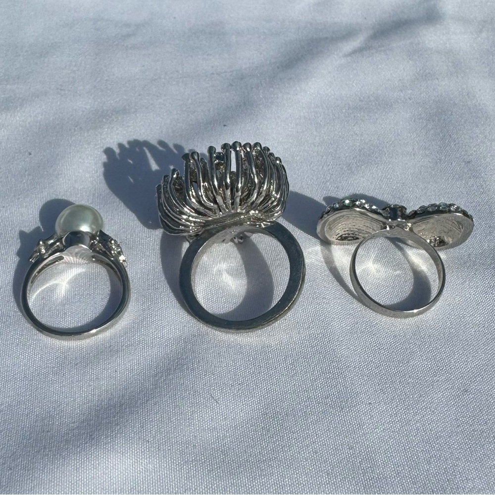 Cute Rhinestone Ring Set - Picture 7 of 7